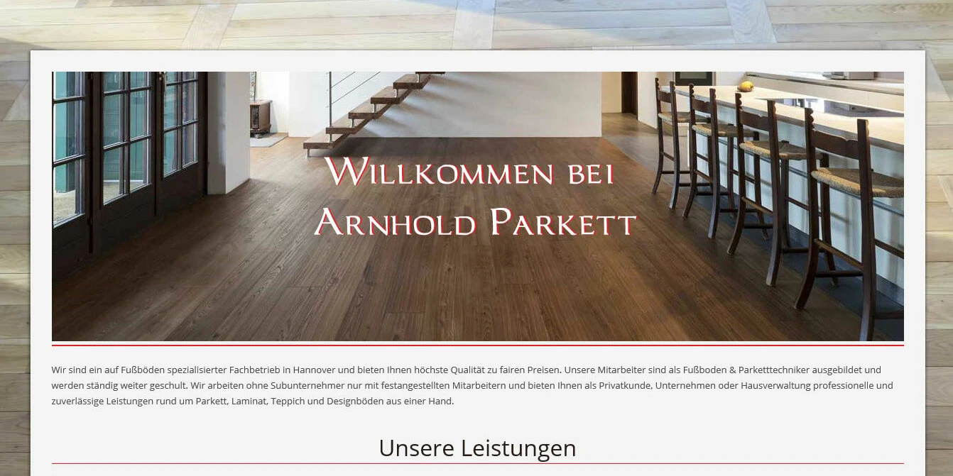 webdesign-parketthandel