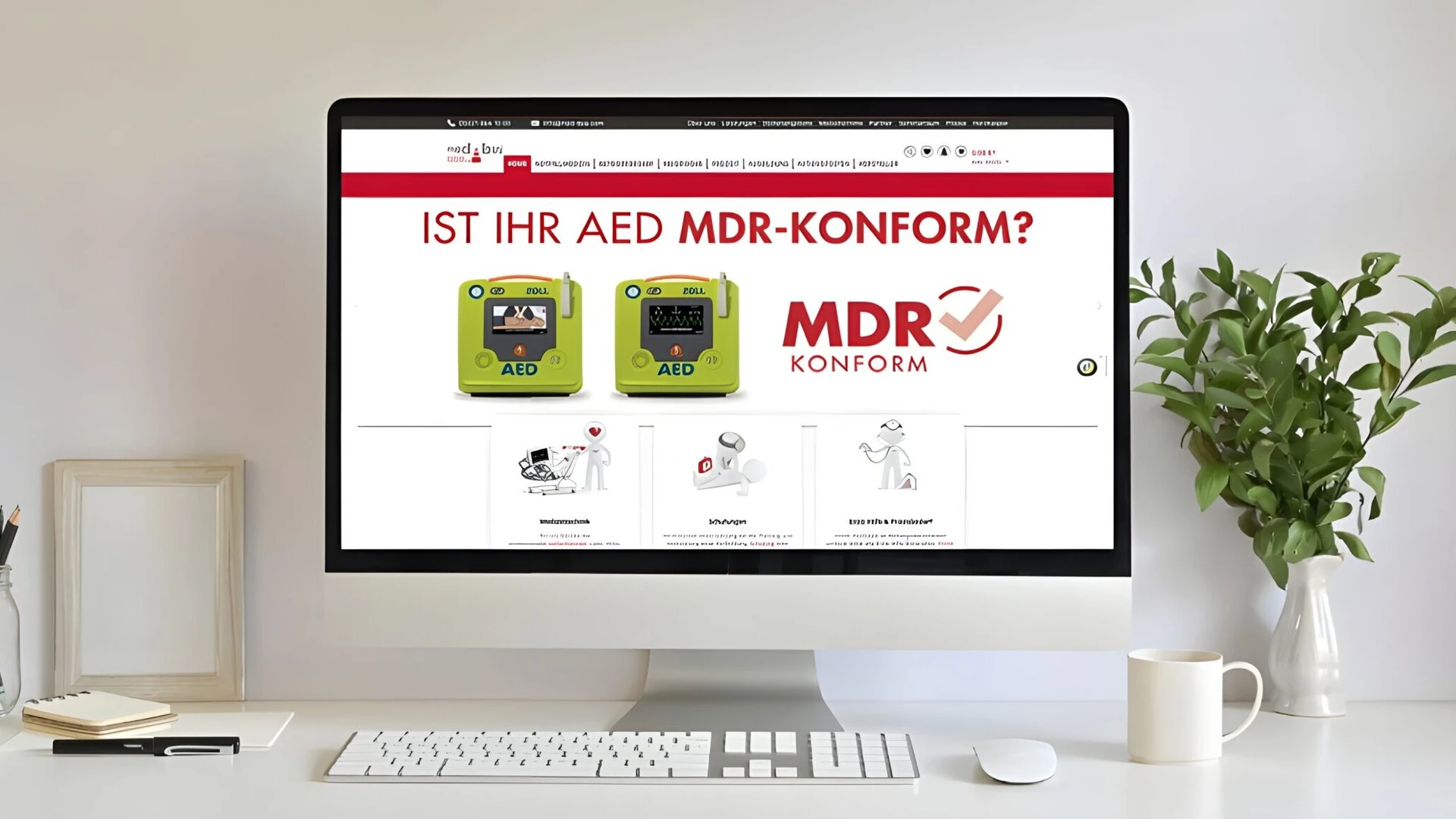 Online Shop für Medizintechnik