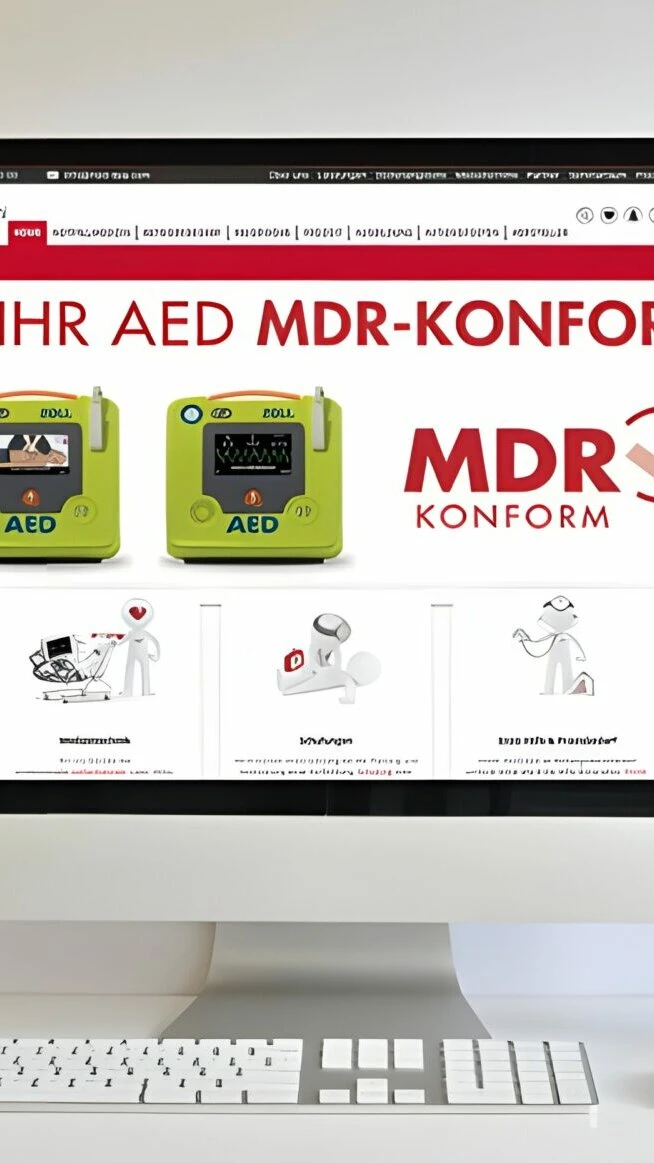 Online Shop für Medizintechnik